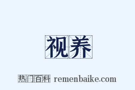 视养是什么意思的图片